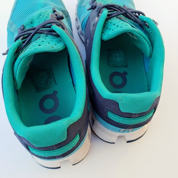 on cloud shoes teal